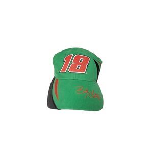NASCAR Vintage Bobby Labonte #18 Green Hat Cap VTG 2000 Racing Adjustable OSFM